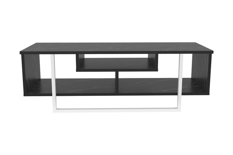 Tv-bänk Zakkum 120x40,2 cm - Svart - TV bänk & mediabänk