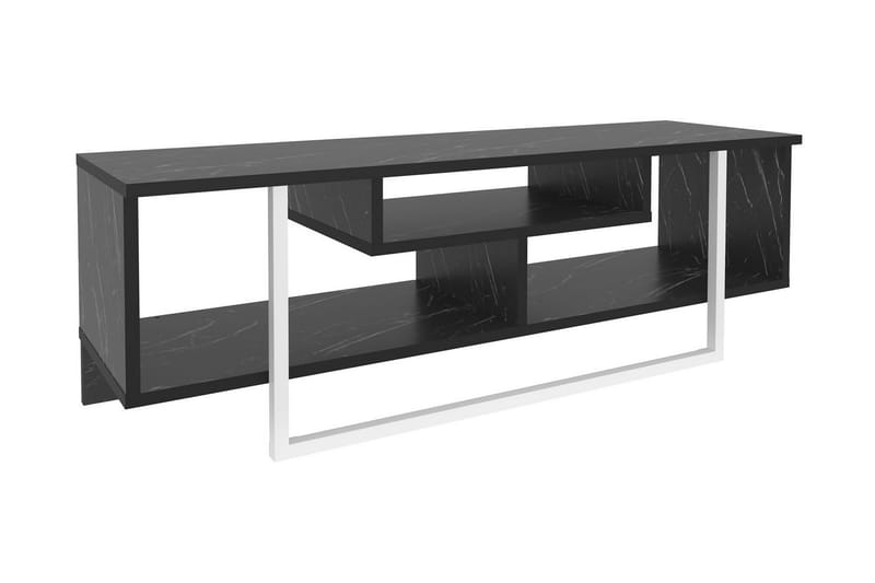 Tv-bänk Zakkum 120x40,2 cm - Svart - TV bänk & mediabänk