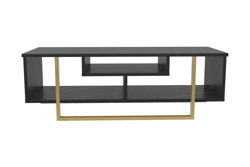 Tv-bänk Zakkum 120x40,2 cm - Svart - Möbler - TV- & Mediamöbler - TV bänk & mediabänk
