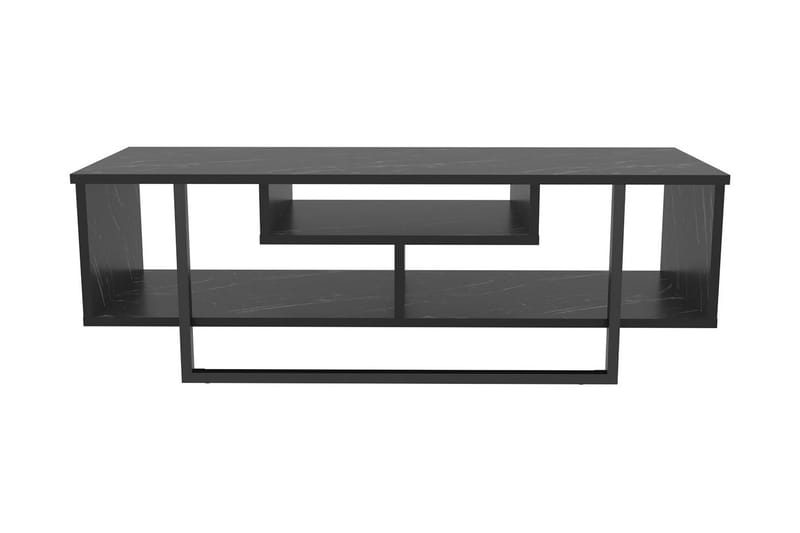 Tv-bänk Zakkum 120x40,2 cm - Svart - Möbler - TV- & Mediamöbler - TV bänk & mediabänk