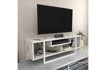 Tv-bänk Zakkum 120x40,2 cm - Vit - Möbler - TV- & Mediamöbler - TV bänk & mediabänk