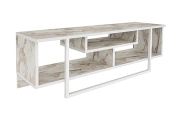 Tv-bänk Zakkum 120x40,2 cm - Vit - Möbler - TV- & Mediamöbler - TV bänk & mediabänk