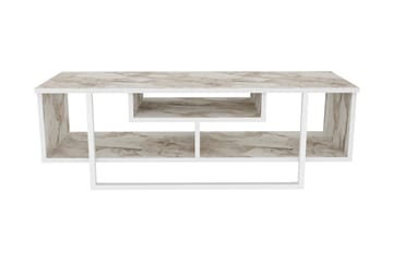 Tv-bänk Zakkum 120x40,2 cm - Vit - Möbler - TV- & Mediamöbler - TV bänk & mediabänk