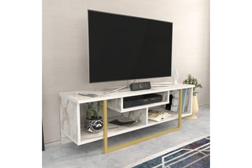 Tv-bänk Zakkum 120x40,2 cm - Vit - Möbler - TV- & Mediamöbler - TV bänk & mediabänk