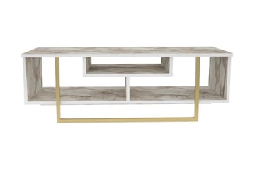 Tv-bänk Zakkum 120x40,2 cm - Vit - Möbler - TV- & Mediamöbler - TV bänk & mediabänk