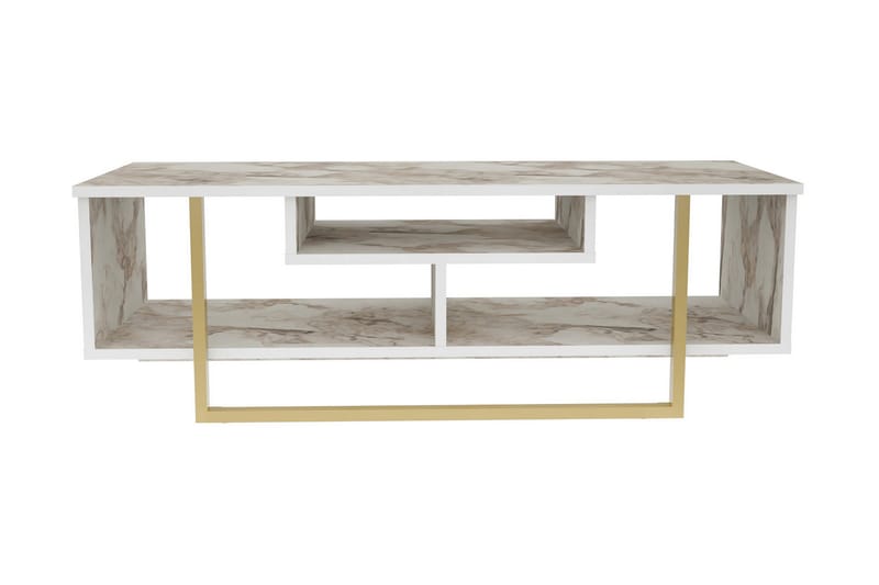Tv-bänk Zakkum 120x40,2 cm - Vit - Möbler - TV- & Mediamöbler - TV bänk & mediabänk