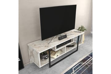 Tv-bänk Zakkum 120x40,2 cm - Vit - Möbler - TV- & Mediamöbler - TV bänk & mediabänk