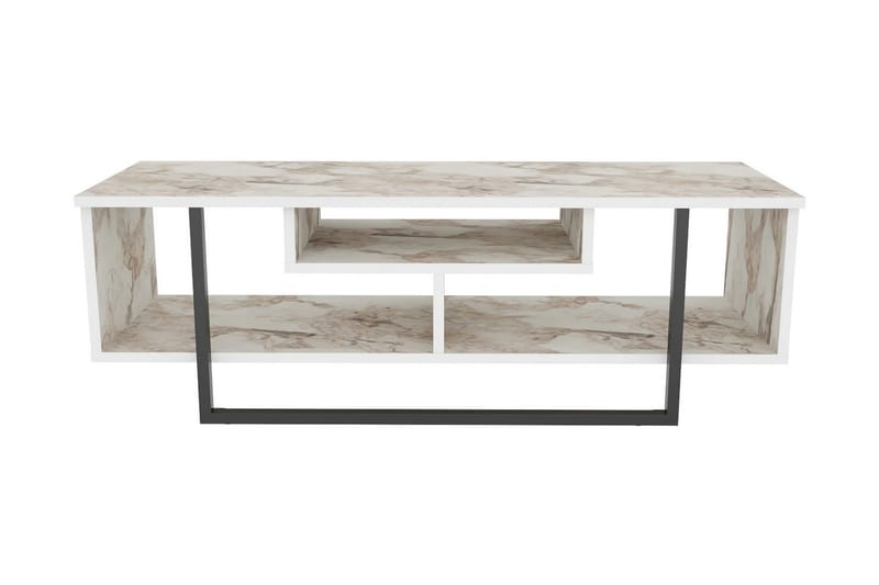 Tv-bänk Zakkum 120x40,2 cm - Vit - Möbler - TV- & Mediamöbler - TV bänk & mediabänk