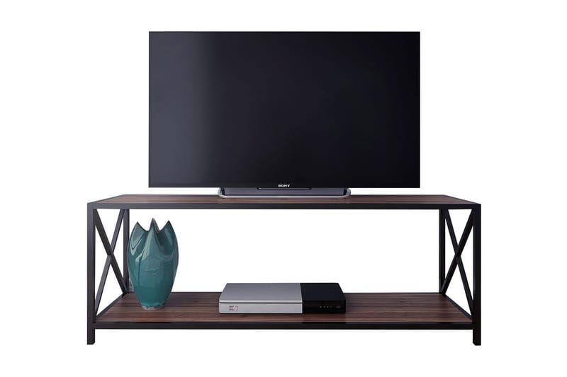 Tv-bänk Zakkum 120x45,7 cm - Brun - TV bänk & mediabänk