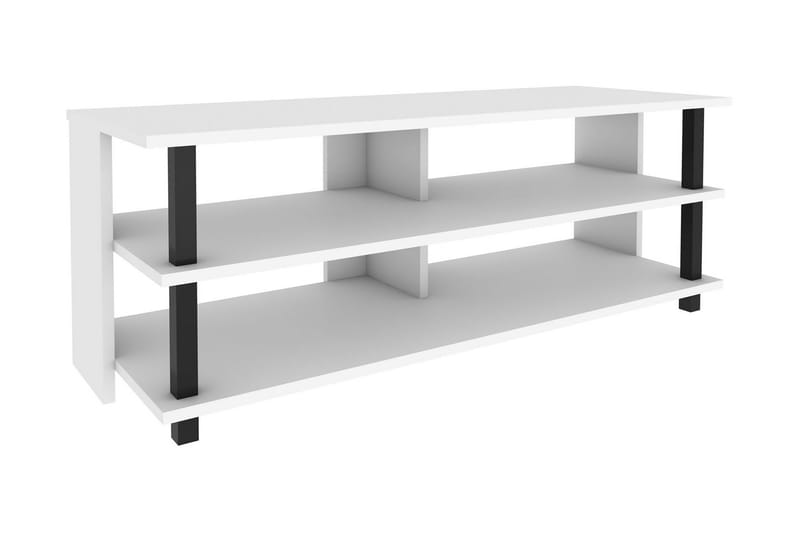 Tv-bänk Zakkum 120x47,4 cm - Svart - TV bänk & mediabänk