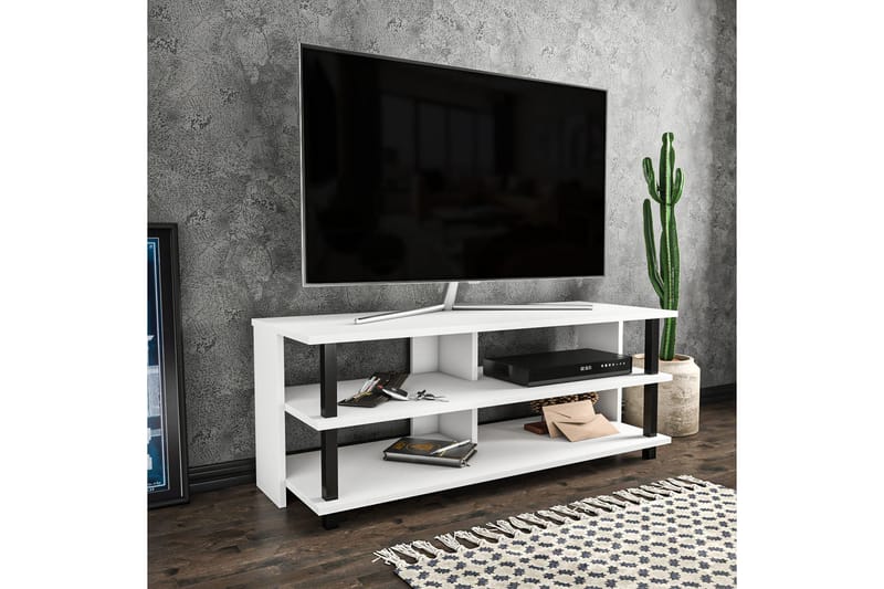 Tv-bänk Zakkum 120x47,4 cm - Svart - TV bänk & mediabänk