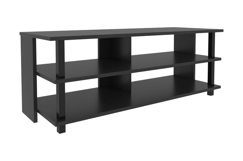 Tv-bänk Zakkum 120x47,4 cm - Svart - TV bänk & mediabänk