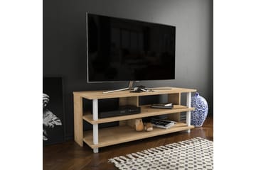 Tv-bänk Zakkum 120x47,4 cm - Vit - Möbler - TV- & Mediamöbler - TV bänk & mediabänk