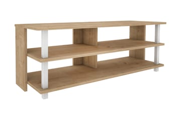 Tv-bänk Zakkum 120x47,4 cm - Vit - Möbler - TV- & Mediamöbler - TV bänk & mediabänk