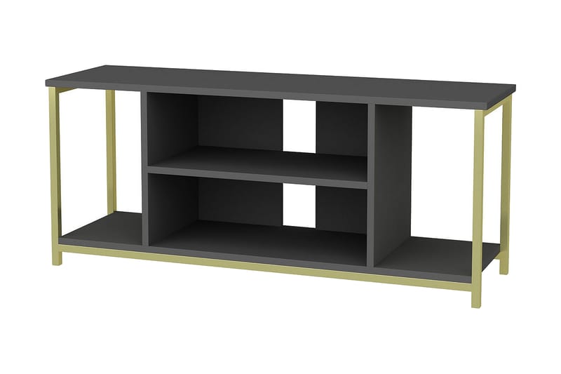 Tv-bänk Zakkum 120x50,8 cm - Antracit - Möbler - TV- & Mediamöbler - TV bänk & mediabänk
