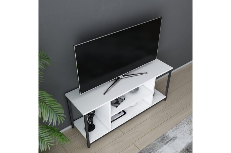 Tv-bänk Zakkum 120x50,8 cm - Svart - TV bänk & mediabänk
