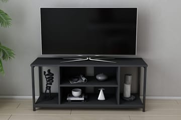 Tv-bänk Zakkum 120x50,8 cm - Svart - Möbler - TV- & Mediamöbler - TV bänk & mediabänk