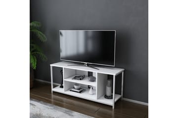 Tv-bänk Zakkum 120x50,8 cm - Vit - Möbler - TV- & Mediamöbler - TV bänk & mediabänk