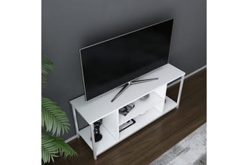 Tv-bänk Zakkum 120x50,8 cm - Vit - Möbler - TV- & Mediamöbler - TV bänk & mediabänk