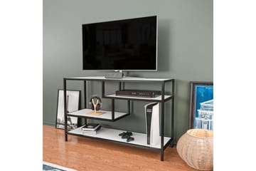 Tv-bänk Zakkum 120x75 cm - Svart - Möbler - TV- & Mediamöbler - TV bänk & mediabänk