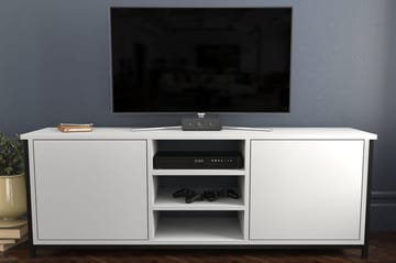 Tv-bänk Zakkum 140x50,8 cm - Svart - Möbler - TV- & Mediamöbler - TV bänk & mediabänk