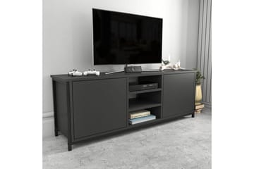 Tv-bänk Zakkum 140x50,8 cm - Svart - Möbler - TV- & Mediamöbler - TV bänk & mediabänk