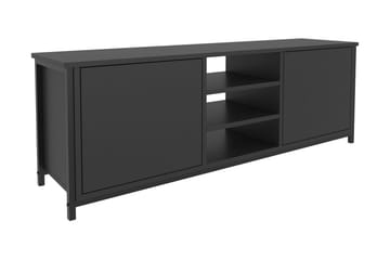 Tv-bänk Zakkum 140x50,8 cm - Svart - Möbler - TV- & Mediamöbler - TV bänk & mediabänk