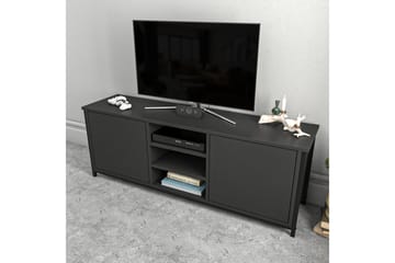 Tv-bänk Zakkum 140x50,8 cm - Svart - Möbler - TV- & Mediamöbler - TV bänk & mediabänk