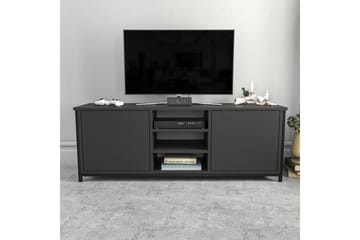 Tv-bänk Zakkum 140x50,8 cm - Svart - Möbler - TV- & Mediamöbler - TV bänk & mediabänk
