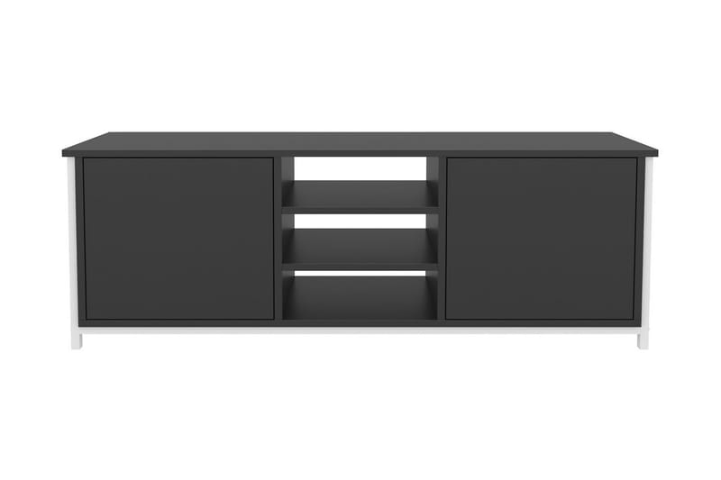 Tv-bänk Zakkum 140x50,8 cm - Vit - Möbler - TV- & Mediamöbler - TV bänk & mediabänk