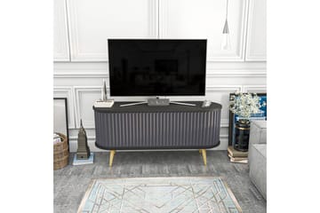 Tv-bänk Zakkum 140x64 cm - Svart - Möbler - TV- & Mediamöbler - TV bänk & mediabänk