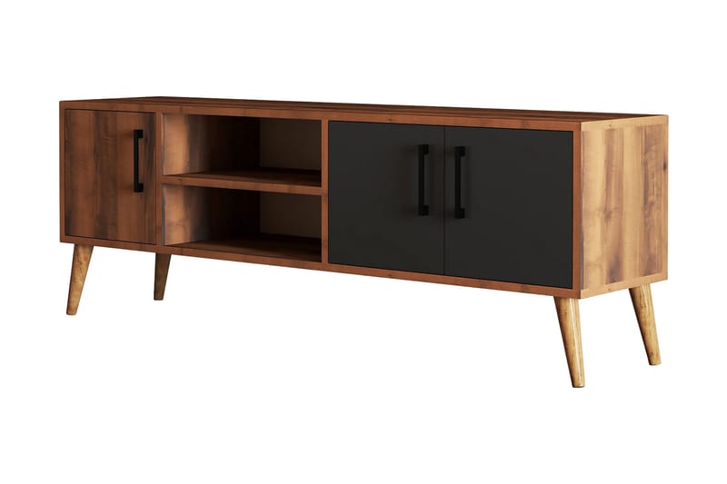 Tv-bänk Zakkum 150x52 cm - Brun - Möbler - TV- & Mediamöbler - TV bänk & mediabänk