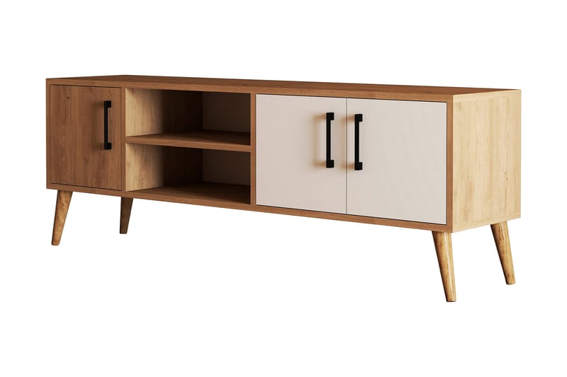 Tv-bänk Zakkum 150x52 cm - Brun - Möbler - TV- & Mediamöbler - TV bänk & mediabänk