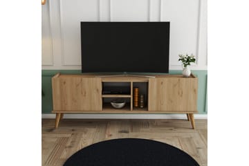 Tv-bänk Zakkum 150x52 cm - Brun - Möbler - TV- & Mediamöbler - TV bänk & mediabänk
