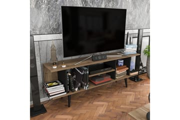 Tv-bänk Zakkum 160x38,6 cm - Brun - Möbler - TV- & Mediamöbler - TV bänk & mediabänk