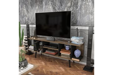 Tv-bänk Zakkum 160x38,6 cm - Brun - Möbler - TV- & Mediamöbler - TV bänk & mediabänk