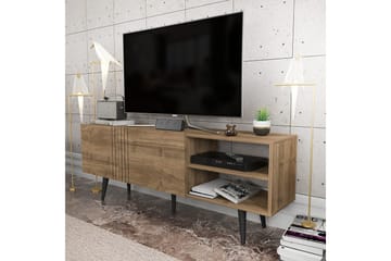 Tv-bänk Zakkum 160x38,6 cm - Brun - Möbler - TV- & Mediamöbler - TV bänk & mediabänk