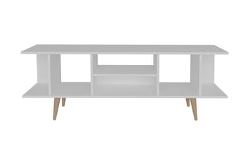 Tv-bänk Zakkum 160x38,6 cm - Vit - Möbler - TV- & Mediamöbler - TV bänk & mediabänk