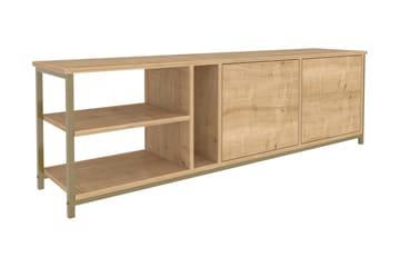 Tv-bänk Zakkum 160x50,8 cm - Brun - Möbler - TV- & Mediamöbler - TV bänk & mediabänk