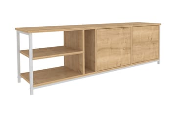 Tv-bänk Zakkum 160x50,8 cm - Vit - Möbler - TV- & Mediamöbler - TV bänk & mediabänk