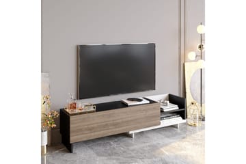 Tv-bänk Zakkum 165x41 cm - Vit - Möbler - TV- & Mediamöbler - TV bänk & mediabänk