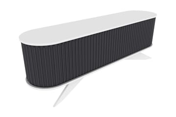 Tv-bänk Zakkum 180x60 cm - Antracit - Möbler - TV- & Mediamöbler - TV bänk & mediabänk