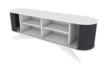 Tv-bänk Zakkum 180x60 cm - Antracit - Möbler - TV- & Mediamöbler - TV bänk & mediabänk