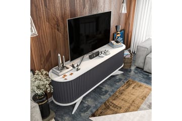 Tv-bänk Zakkum 180x60 cm - Antracit - Möbler - TV- & Mediamöbler - TV bänk & mediabänk