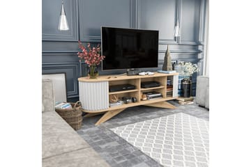 Tv-bänk Zakkum 180x60 cm - Blå - Möbler - TV- & Mediamöbler - TV bänk & mediabänk