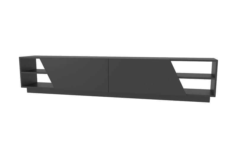 Tv-bänk Zakkum 240x47,4 cm - Antracit - Möbler - TV- & Mediamöbler - TV bänk & mediabänk