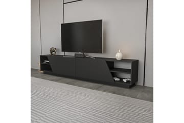 Tv-bänk Zakkum 240x47,4 cm - Antracit - Möbler - TV- & Mediamöbler - TV bänk & mediabänk