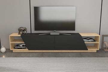 Tv-bänk Zakkum 240x47,4 cm - Brun - Möbler - TV- & Mediamöbler - TV bänk & mediabänk