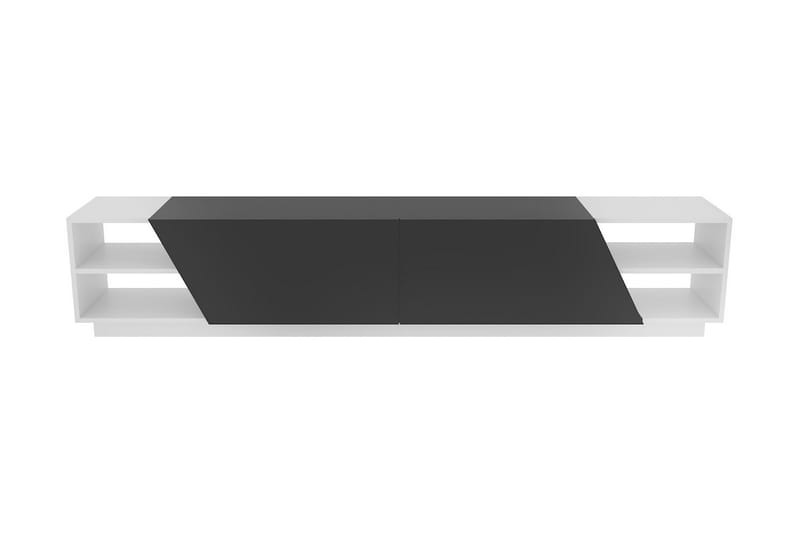 Tv-bänk Zakkum 240x47,4 cm - Vit - Möbler - TV- & Mediamöbler - TV bänk & mediabänk