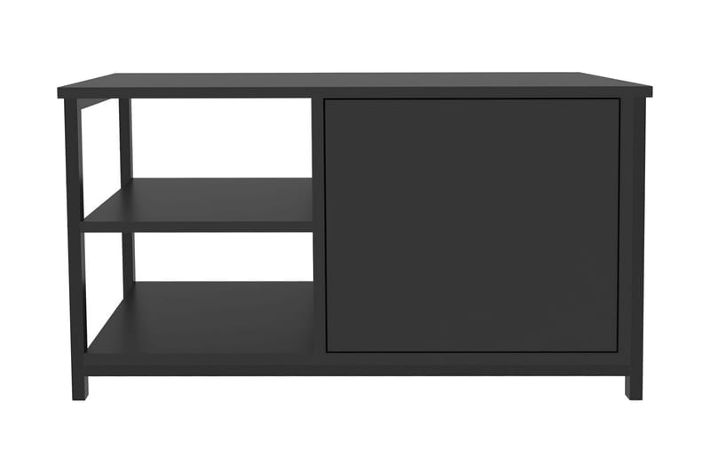 Tv-bänk Zakkum 89,6x50,8 cm - Svart - Möbler - TV- & Mediamöbler - TV bänk & mediabänk